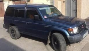 Дефлекторы окон (ветровики) Mitsubishi Pajero II 5d 1991-2000 (Митсубиши Паджеро) Кобра Тюнинг